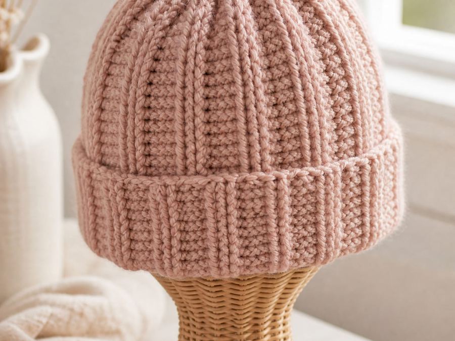 Fireside slouch beanie · Level 2