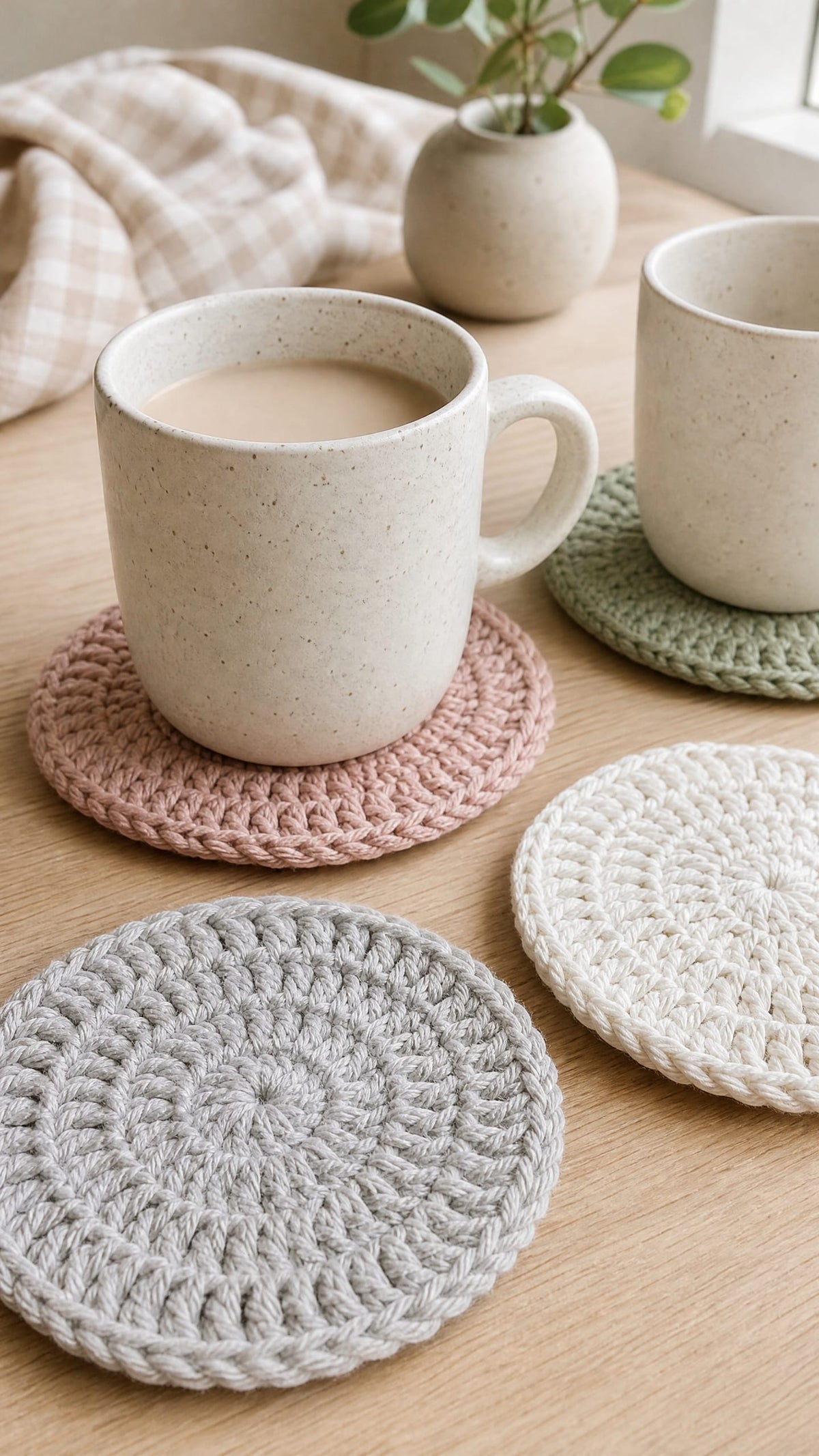 How to crochet a magic ring (plus a free coaster pattern)