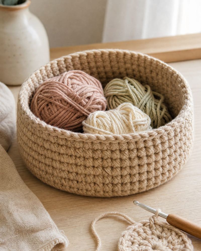 Small Round Basket